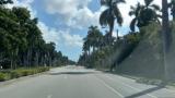Photo: driving down Hollywood Boulevard on the way to the beach in Hollywood Florida