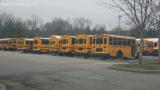 With a coronavirus scare, all school buses are parked LOL