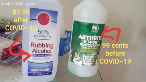 The price of rubbing alcohol more than doubles during COVID-19 pandemic